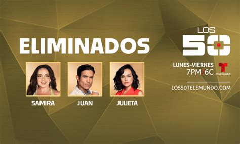 Así eliminaron a los tres primeros participantes del reality Los 50