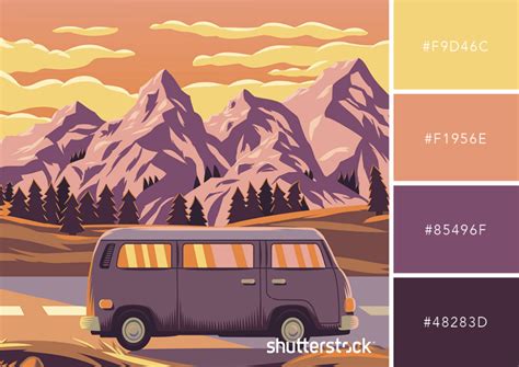 Free Swatch Download 25 Retro Color Palettes Vintage Colour Palette