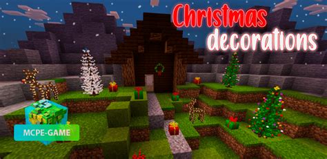 Minecraft Christmas Decorations Add-on Download & Review | MCPE-GAME