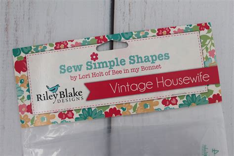 Vintage Housewife Sew Simple Shape 43 Templates By Lori Holt Etsy