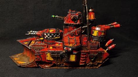 Grot Mega Tank Orks Painted Warhammer 40k Indomitus Xenos Army Battlewagon Ebay