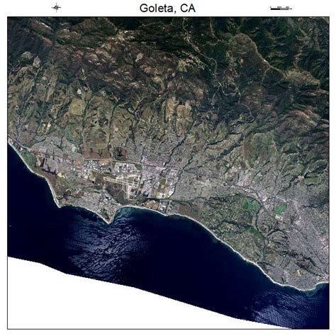 Aerial Photography Map of Goleta, CA California