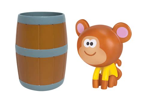 Naughty Monkey With Barrel Hey Duggee Jazwares