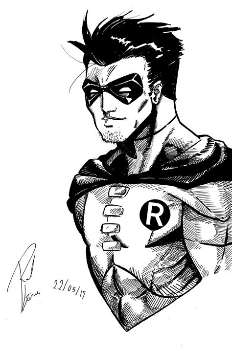 Artstation Robin Dick Grayson