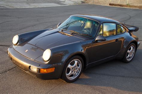 1991 Porsche 964 Turbo Slate Grey Rare Color Rennlist Porsche