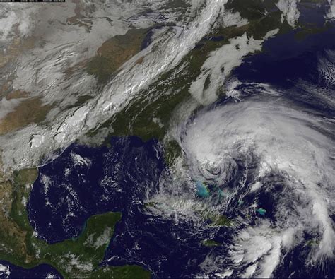 NASA's Intense Satellite Views of Hurricane Sandy