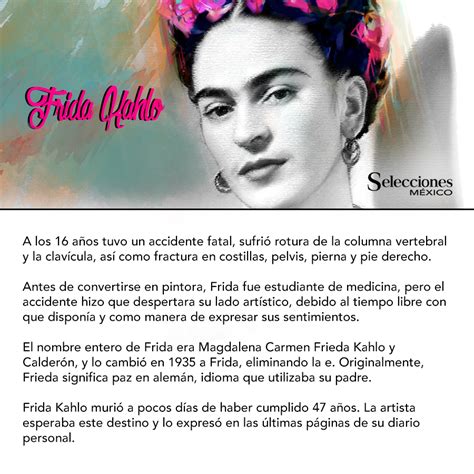 Biografia De Frida Kahlo