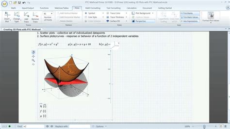 10 Mathcad 3d Plots Youtube