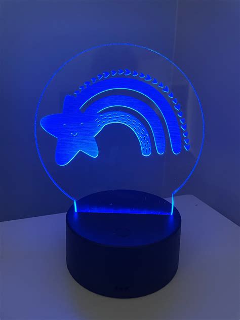 Acrylic Night Light Custom First Coast Forge