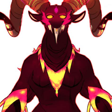 Baphomet Goatlike Demoness Anthro Openart