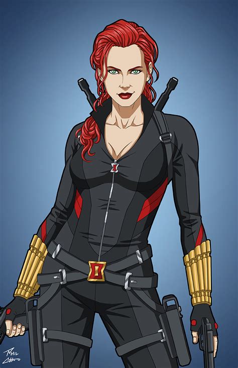 Black Widow Earth 27m Commission By Phil Cho On Deviantart