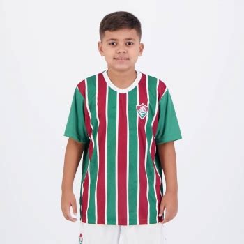 Camisa Fluminense Volcano Infantil Verde FutFanatics