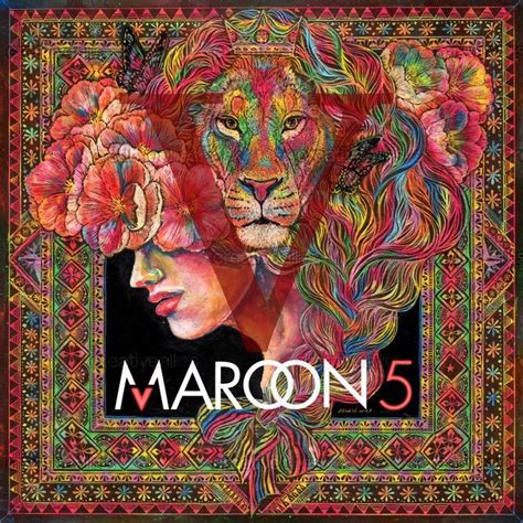 Maroon 5 Album Cover By Chiaki Akada Maroon 5 Album Covers Maroon 5