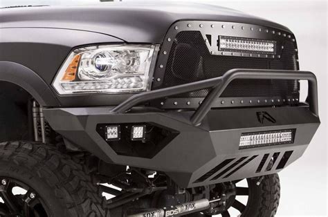 Fab Fours Dr10 V2952 1 Dodge Ram 2500 3500 4500 5500 Hd 2010 2018 Vengeance Front Bumper Pre