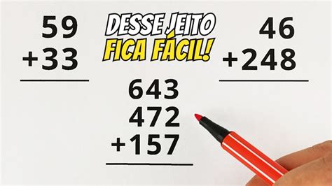 Como Fazer A Continha De - COMO FAZER CONTA DE ADIÇÃO: Guia Completo Passo a Passo! - YouTube