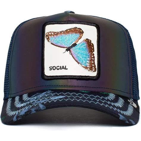 Goorin Bros Butterfly Social Soirees For Days The Farm Blue Trucker