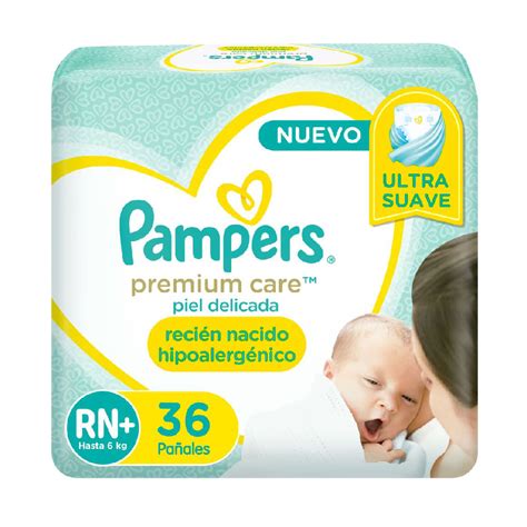 Pañales Pampers Recién Nacido Premium Care Rn 36 Un Farmacityar