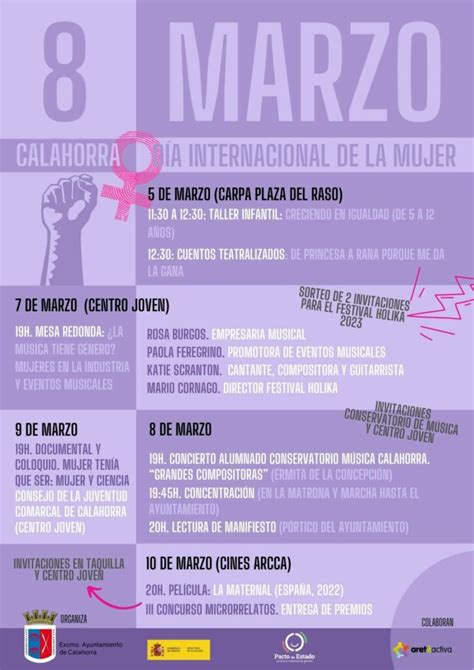 Actividades Conmemorativas Marzo D A Internacional De La Mujer