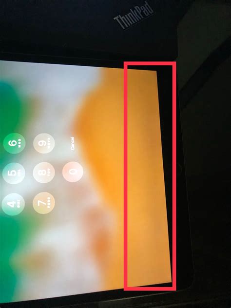 Dark Spot On Edge Of Screen IPad Pro 10 5 Apple Community