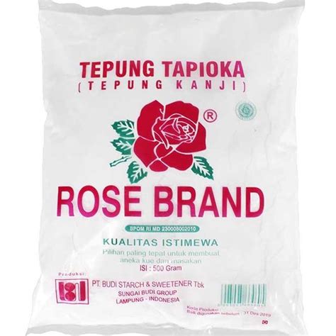 Jual Rose Brand Tepung Tapioka 500gr Rosebrand Tepung Kanji Shopee