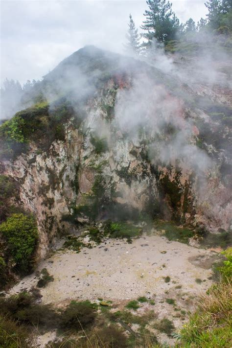 Taupo geothermal park stock image. Image of newzealand - 116442415