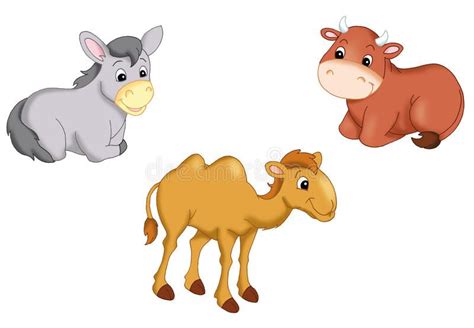 Donkey Clipart Manger Nativity Scene Cow Clipart Free Clip Art