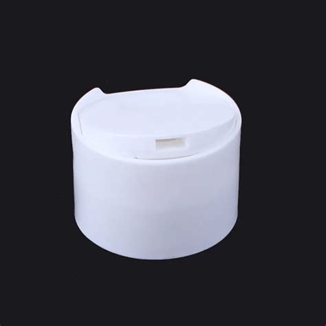 Plastic Press Cap Plastic Press Dispensing Cap 24410 White Disc Top