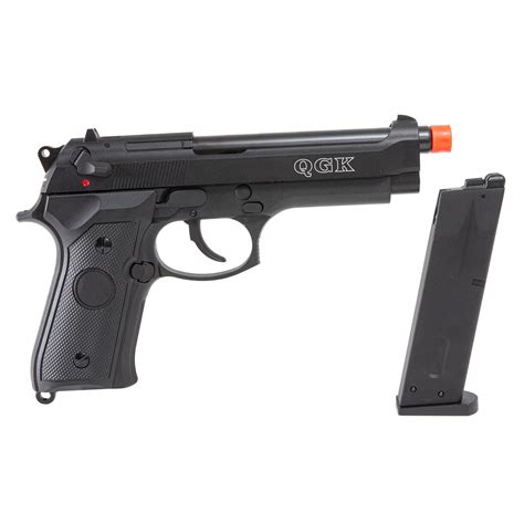 Pistola De Airsoft A G S Gbb Green Gas Qgk Bk Blowback Slide Metal