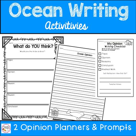 Ocean Writing Activities