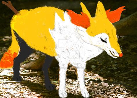 A Wild Braixen Appears By Megabeheeyem On Deviantart