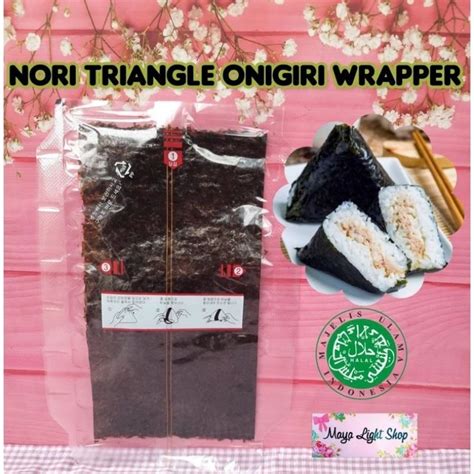 Seaweed Nori Onigiri Triangle Mold Nori Java Onigiri Wrapper Nori