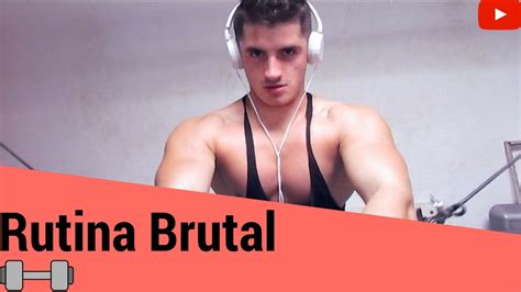 Rutina Brutal De Pecho Y Espalda Para Massa Muscular Youtube