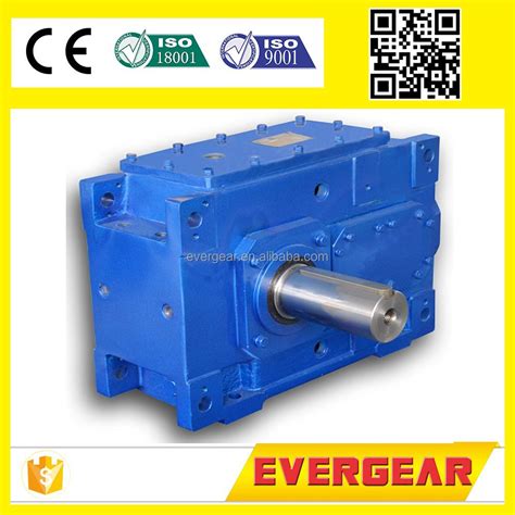 China B Series Helical Bevel Gear Reducer For Plastic Industry