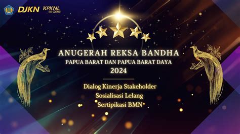 Anugerah Reksa Bandha Papua Barat Dan Papua Barat Daya Youtube