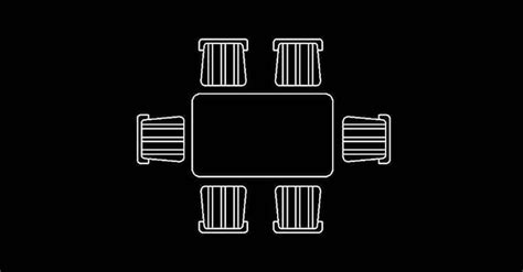 Comedor En Autocad Rectangular En Planta Dwgautocad Hot Sex Picture