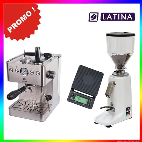 Jual Promo Paket Latina Espresso Grinder Primo X M Timbangan Scale