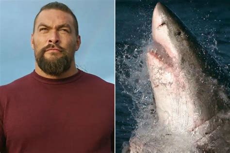 Jason Momoa Conducts Orchestra Of High Flying Great White Sharks To