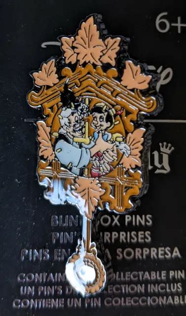 Disney Loungefly Pinocchio Kuckucksuhr Blind Box Pin Geppetto