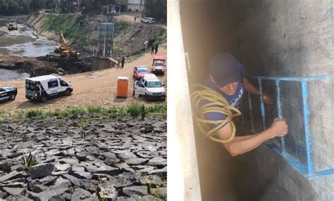 Derrumbe En Presa De El Sordo En Naucalpan Deja Trabajadores De