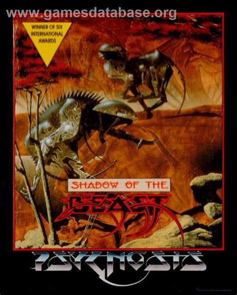 Shadow Of The Beast Commodore Amiga Artwork Box