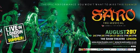 Saro The Musical • Afridiziak Theatre News