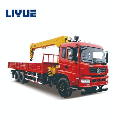 14 Tons Small Articulated Arm Hydraulic Jib Crane Mounted Dongfeng HOWO