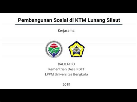 Pembangunan Sosial Di KTM Lunang Silaut YouTube