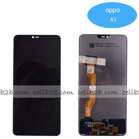 ORIGINAL Pantalla OPPO A3 F7 Negra Completa LCD Táctil CELLB2B