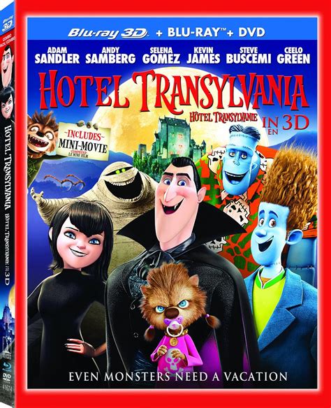 Hotel Transylvania Blu Ray 3d Blu Ray Dvd Uk Dvd