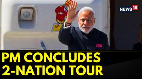 Pm Modi News Pm Modi Gets A Rousing Welcome By Bjp As He Returns To New Delhi English News