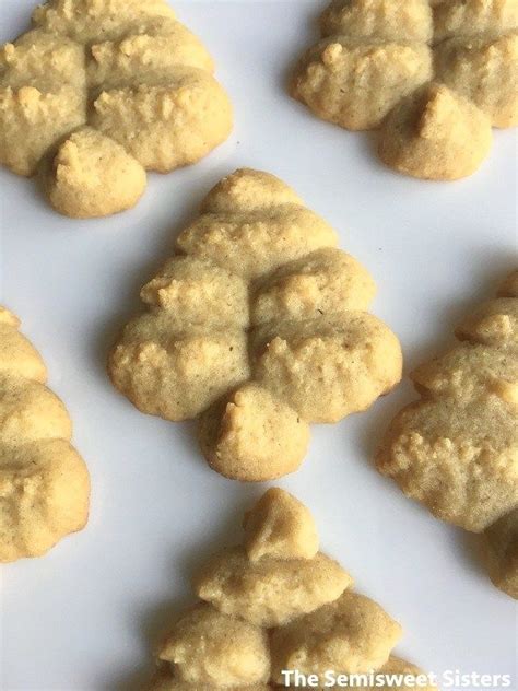 Christmas Tree Peanut Butter Spritz Cookies Recipe Spritz Cookie