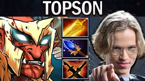 Troll Warlord Dota 2 Topson With Radiance And Aghanims YouTube