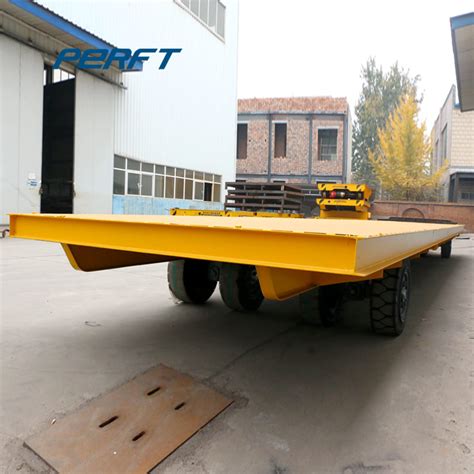 Container Transport Flatbed Trolley Perfte Transfer Cart