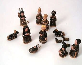 Mexican Nativity Set Vintage - Etsy